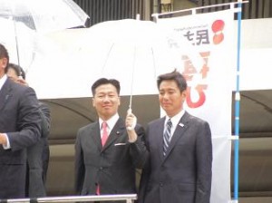 20130519四条河原町で街頭演説