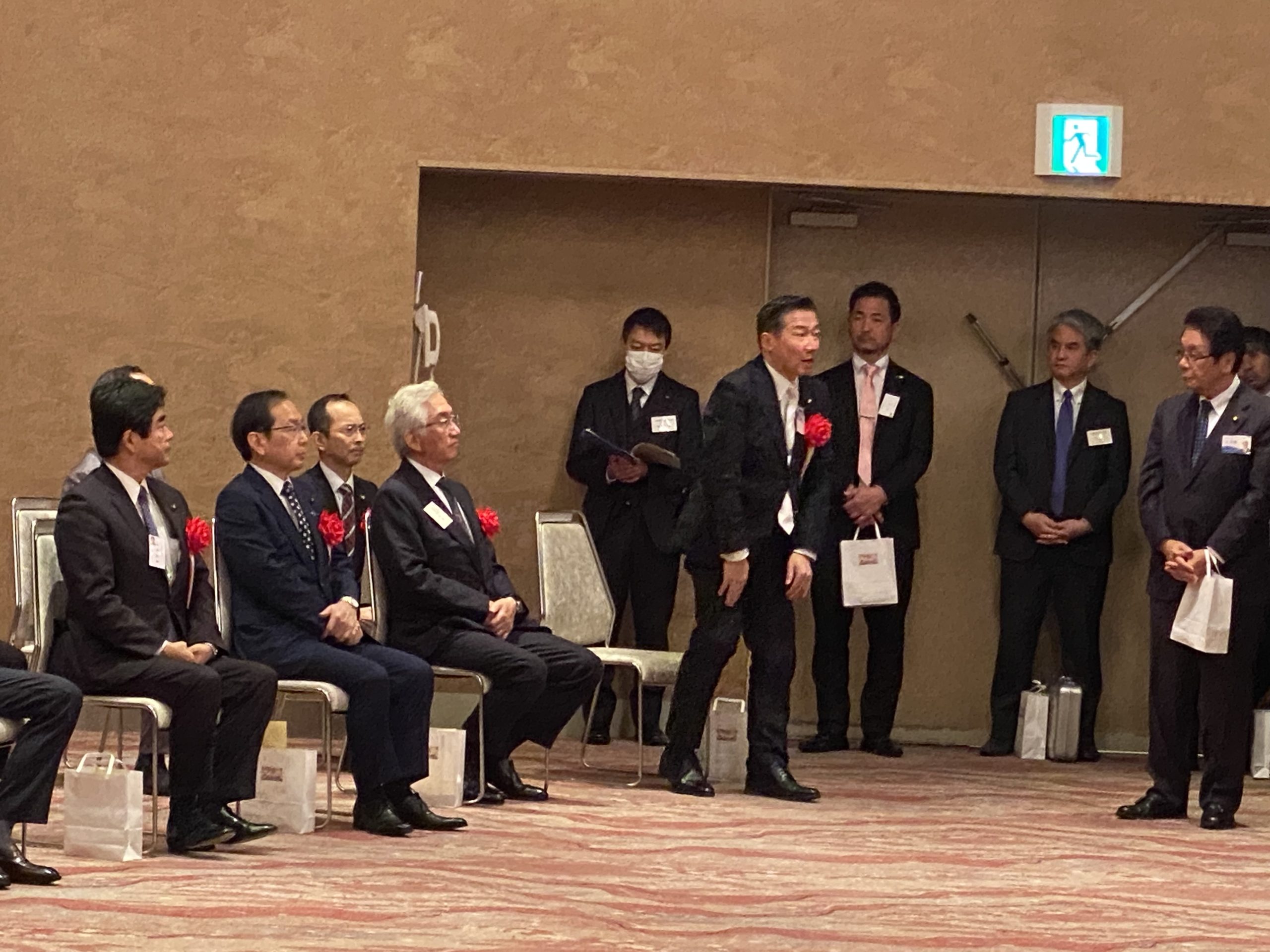 城陽新春名刺交換会に出席