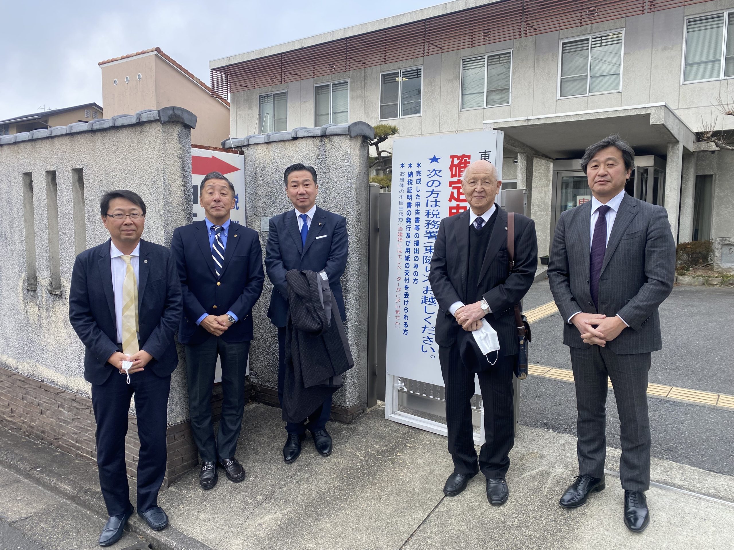 税務相談会場の視察